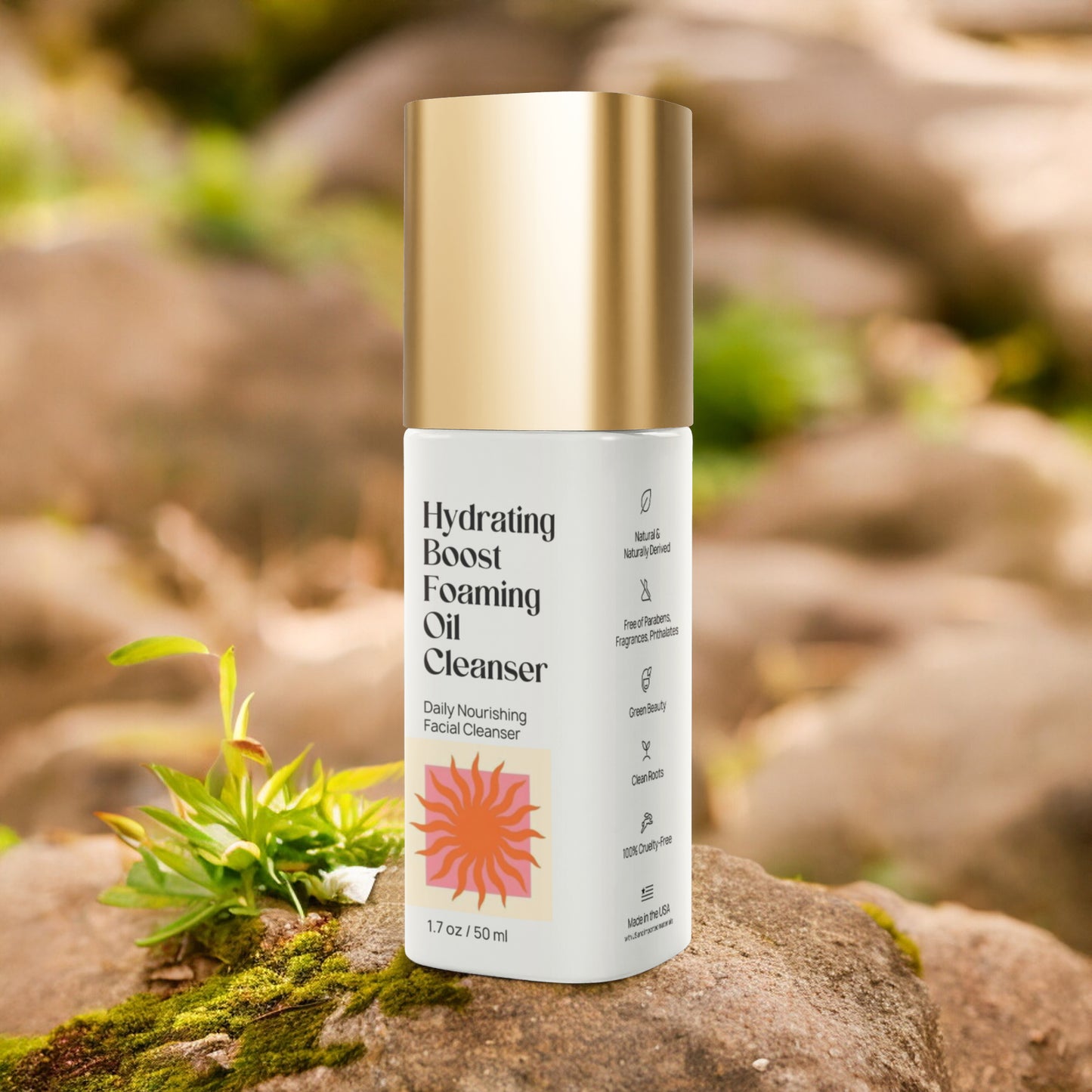 Milky Oil Foaming Cleanser Gold Cap