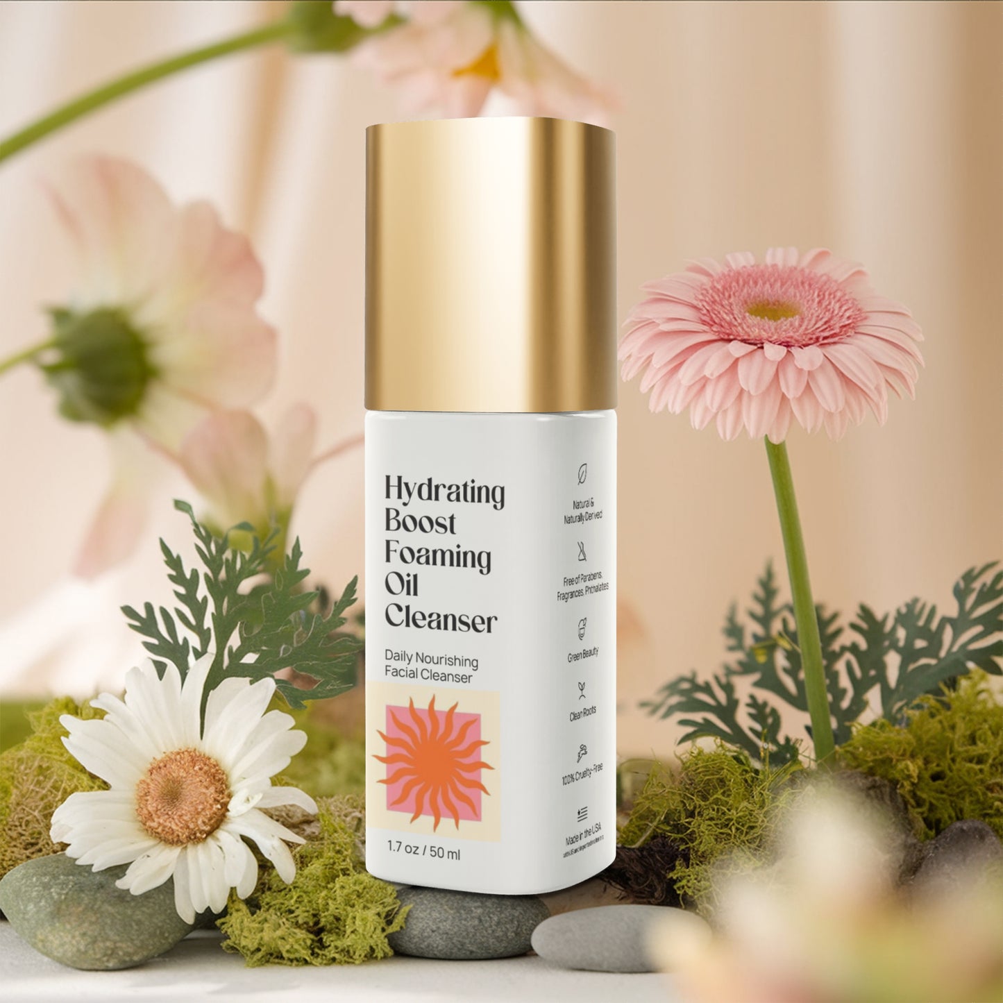 Milky Oil Foaming Cleanser Gold Cap