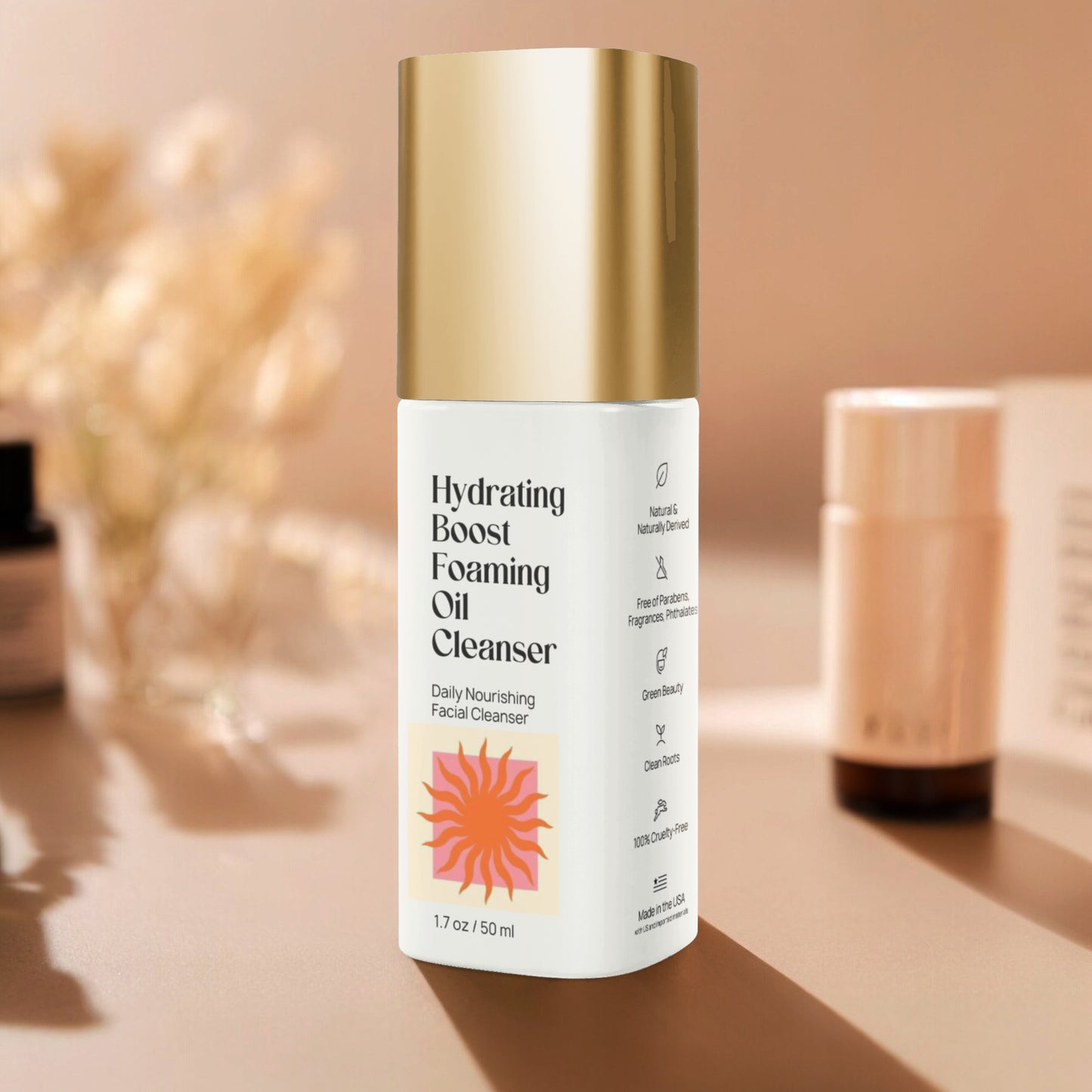 Milky Oil Foaming Cleanser Gold Cap