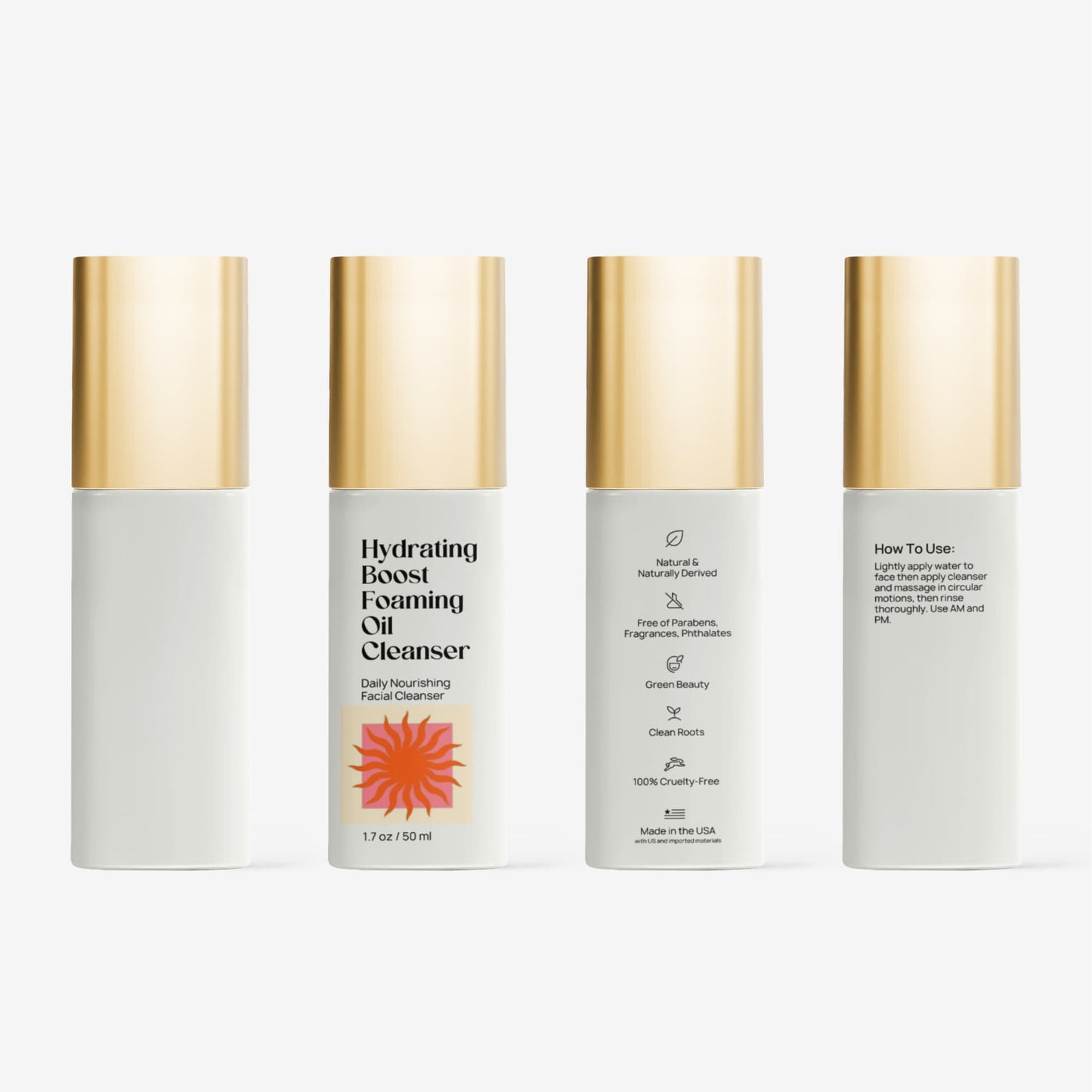 Milky Oil Foaming Cleanser Gold Cap