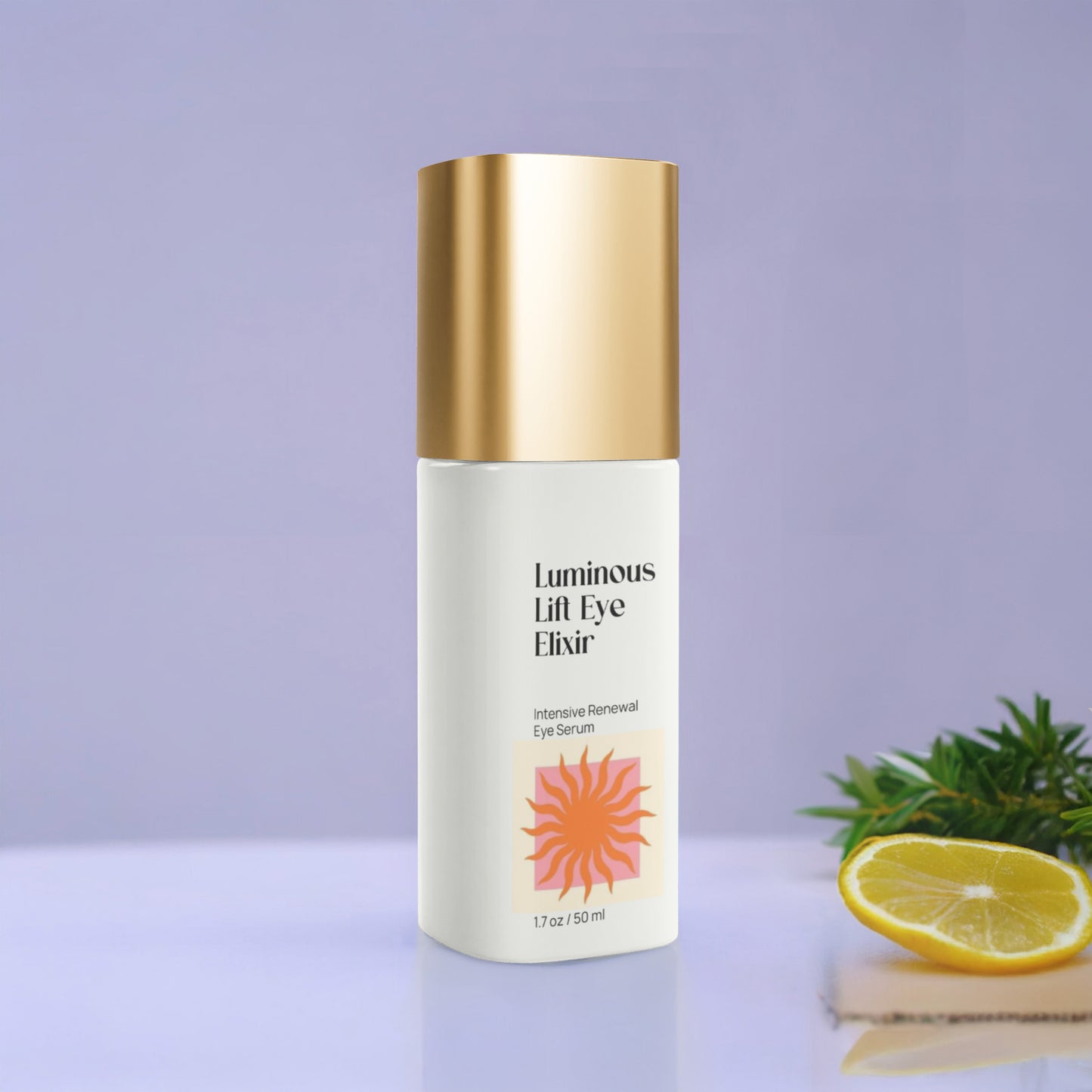 Brighten+Firm Eye Serum: Intensive Renewal Gold Cap