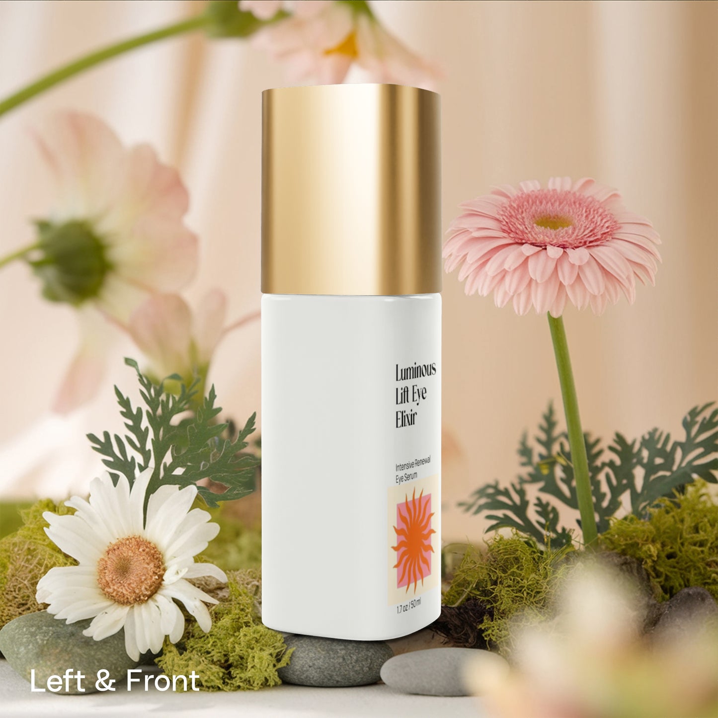Brighten+Firm Eye Serum: Intensive Renewal Gold Cap