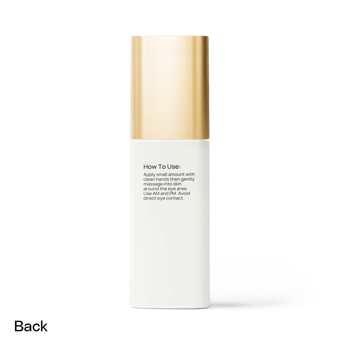 Brighten+Firm Eye Serum: Intensive Renewal Gold Cap