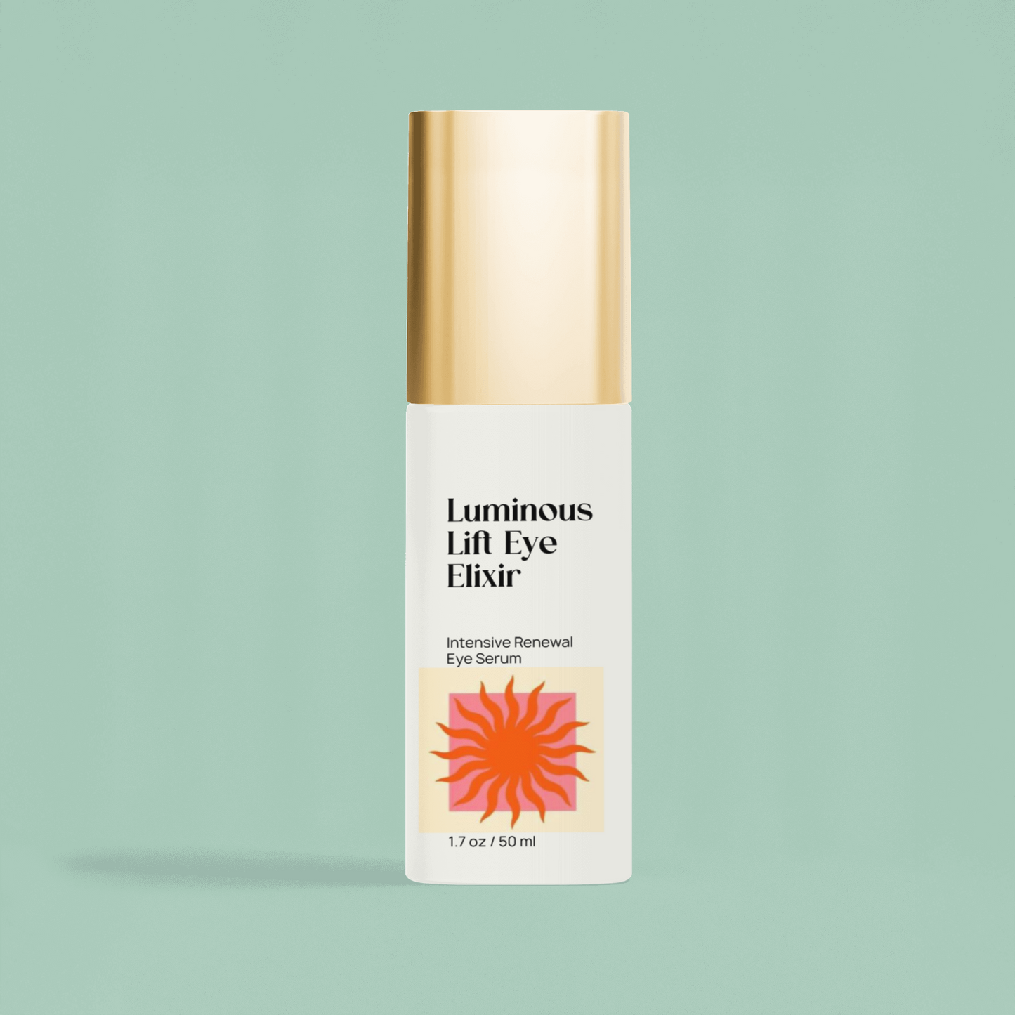 Brighten+Firm Eye Serum: Intensive Renewal Gold Cap