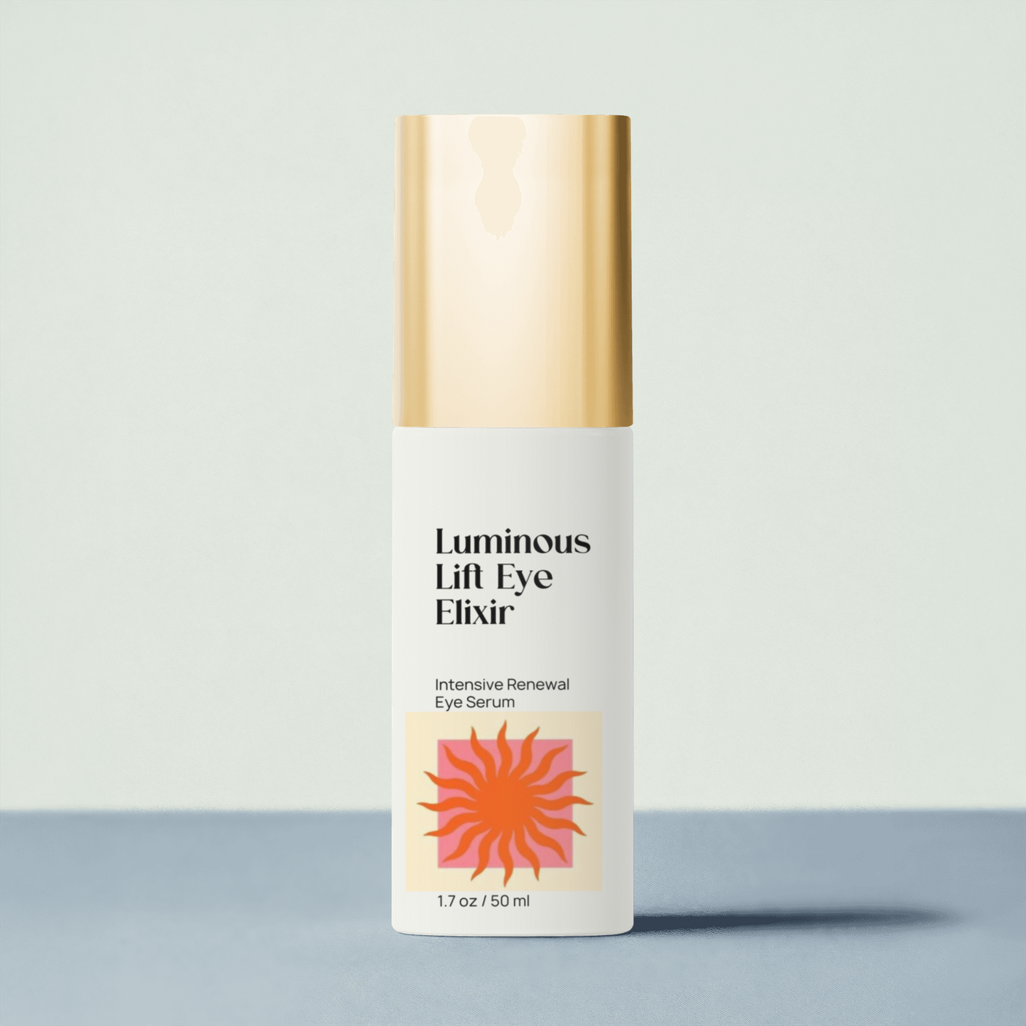Brighten+Firm Eye Serum: Intensive Renewal Gold Cap