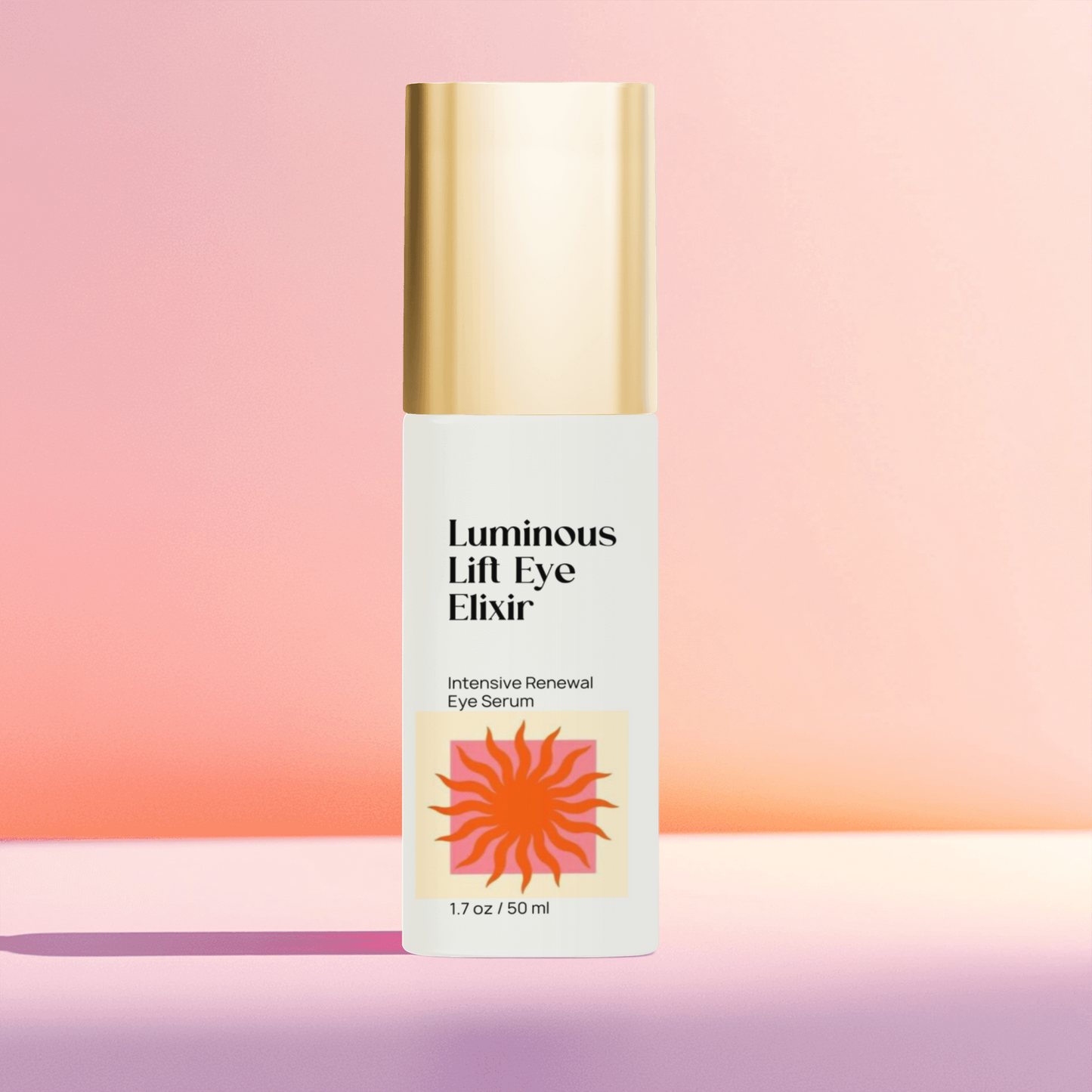 Brighten+Firm Eye Serum: Intensive Renewal Gold Cap