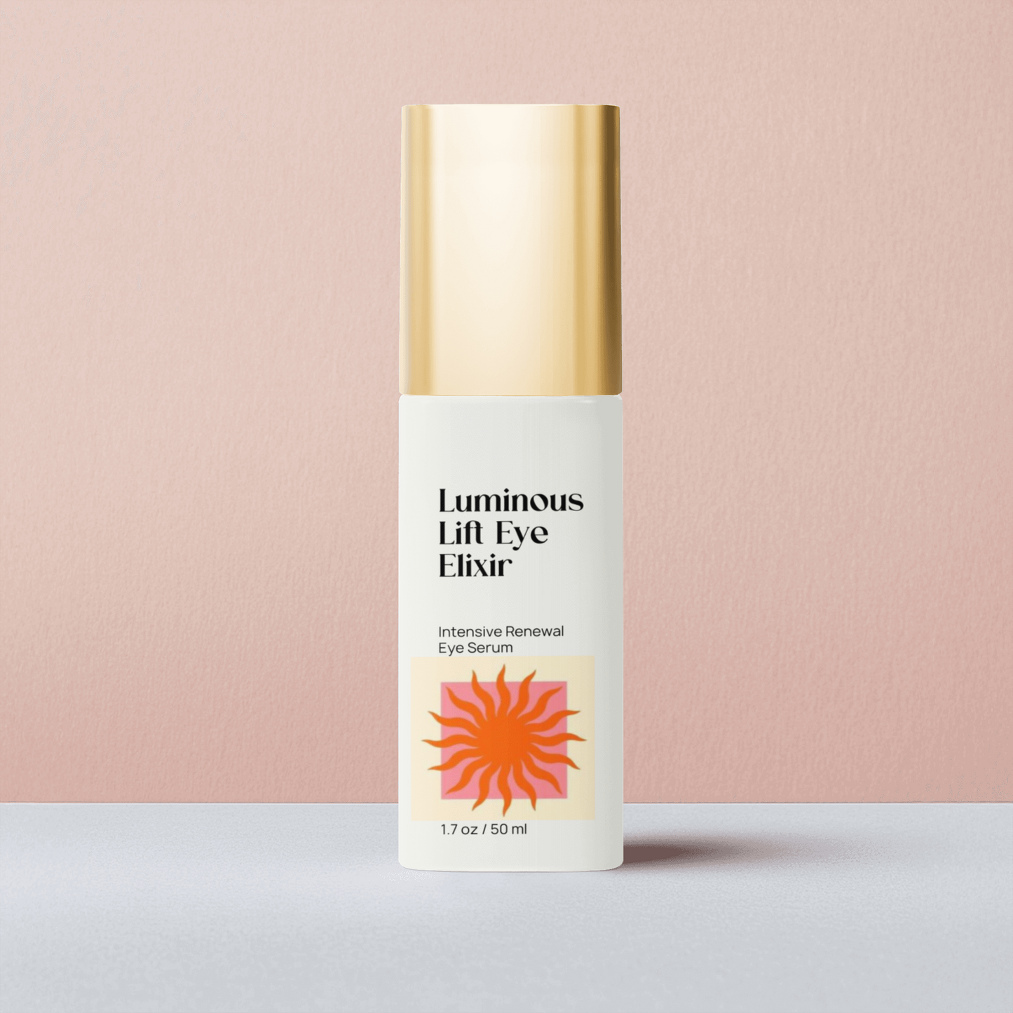 Brighten+Firm Eye Serum: Intensive Renewal Gold Cap