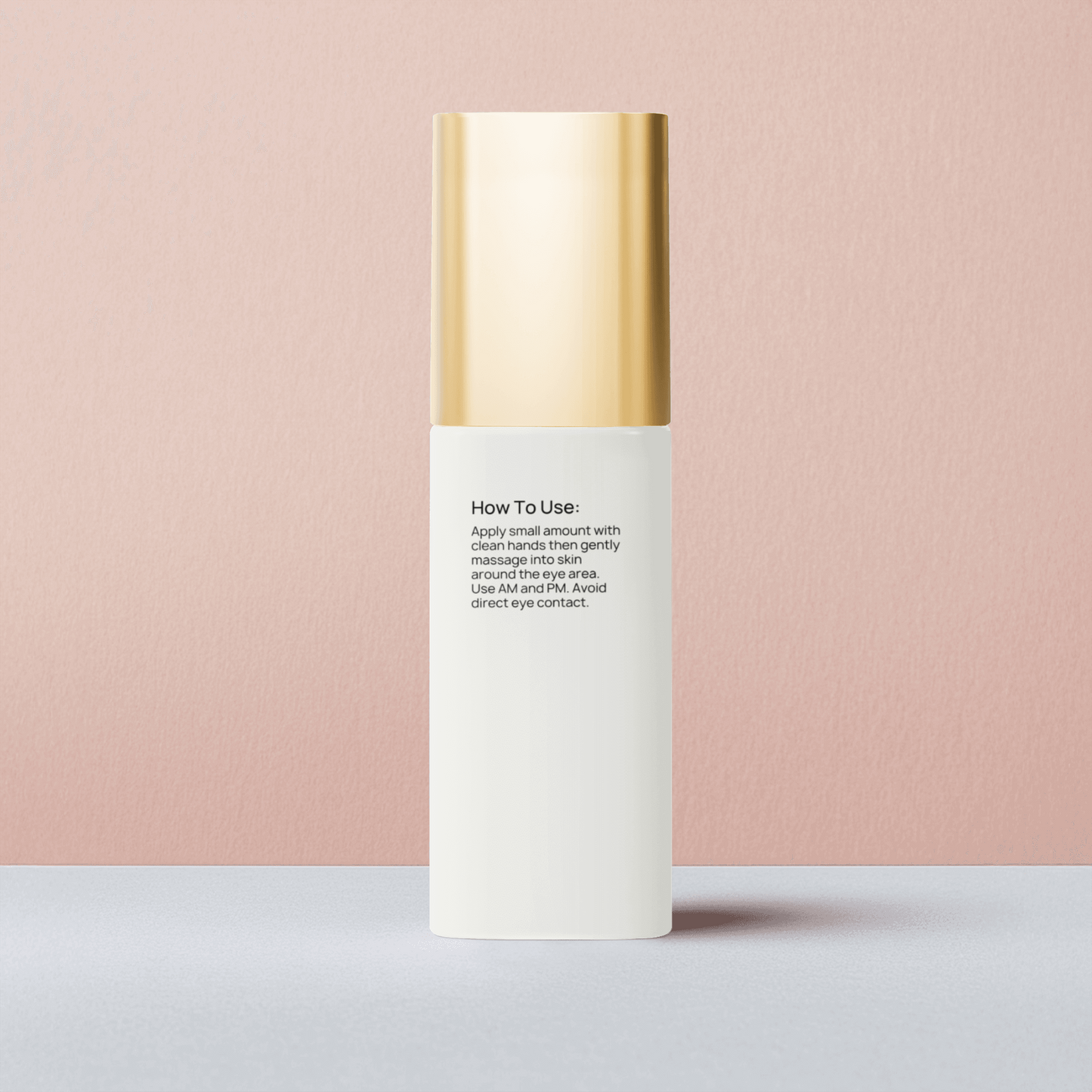 Brighten+Firm Eye Serum: Intensive Renewal Gold Cap
