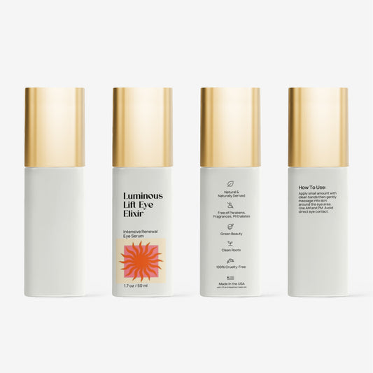 Brighten+Firm Eye Serum: Intensive Renewal Gold Cap